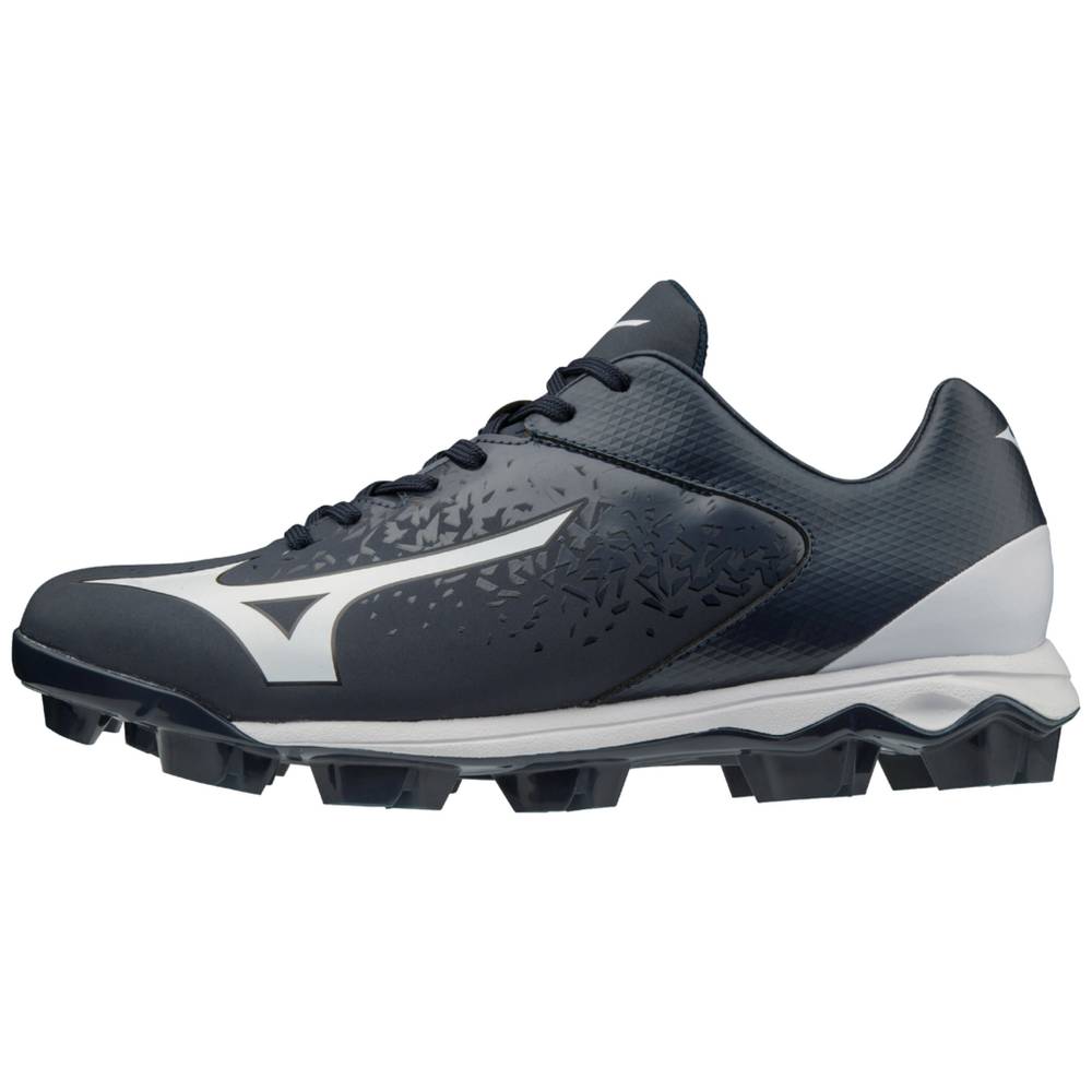 Panske Botasky Mizuno Select Nine TPU Nizke Molded Námornícka Modrá/Biele Vypredaj HAIU97264